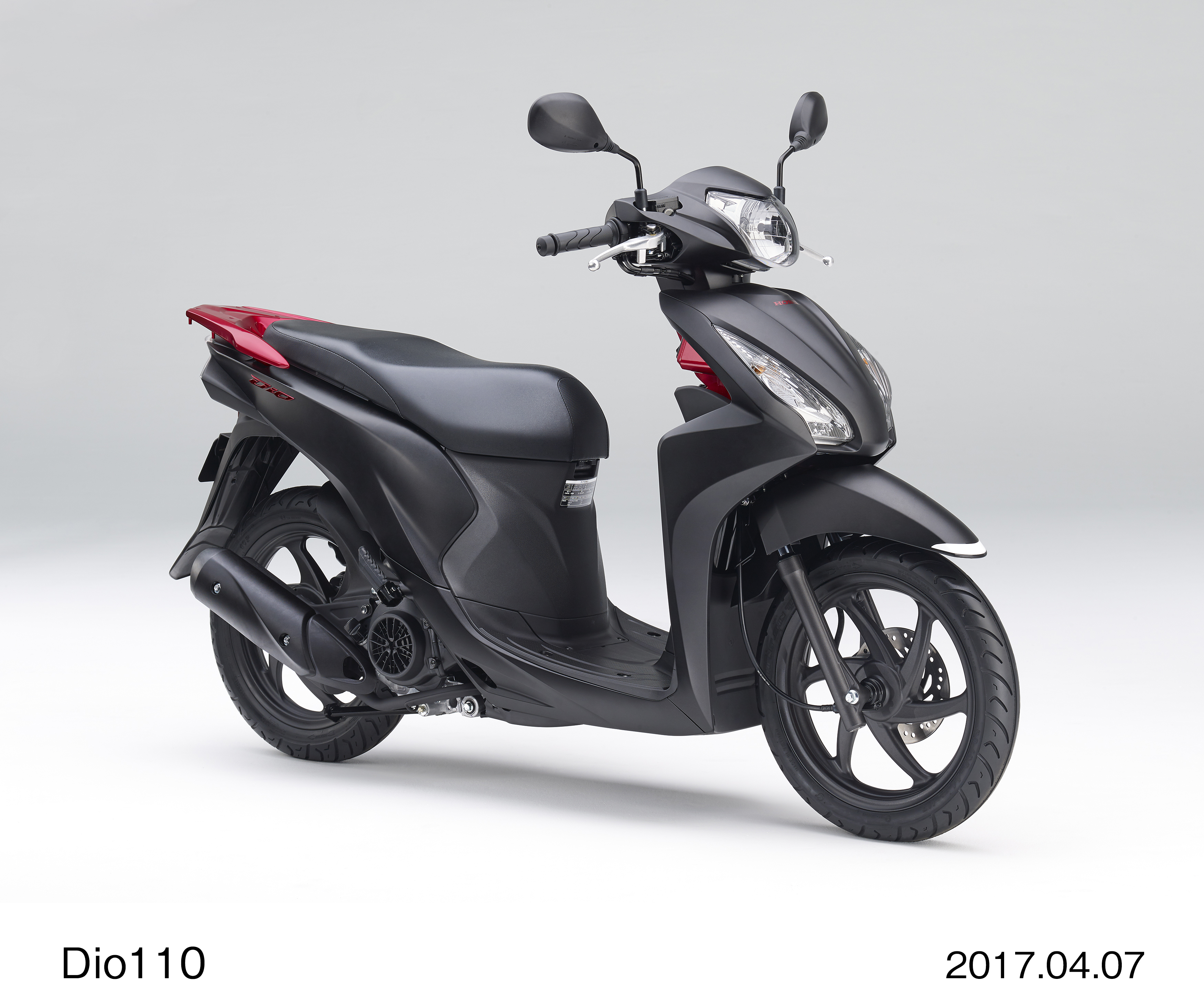 ホンダ、原付「Dio110」にマットブラック新色追加 | WEB塗料報知