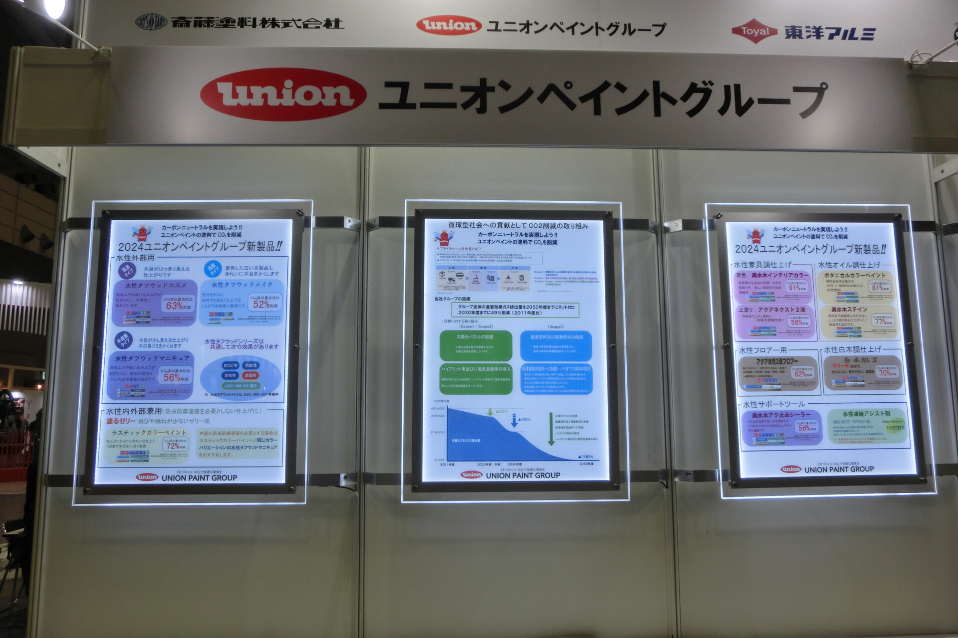 ユニオンペイントG、取組みと製品でカーボンニュートラル実現 | WEB塗料報知