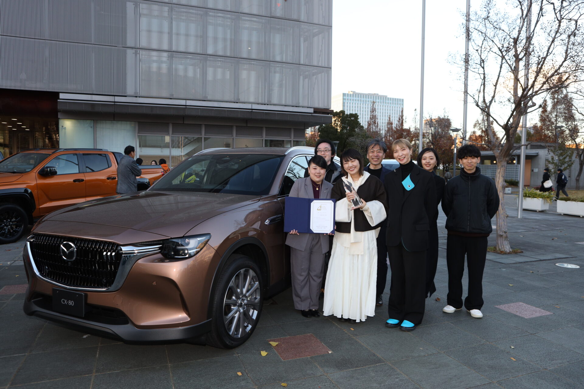 オートカラーアウォード2025、マツダ「MAZDA CX-80」グランプリ | WEB