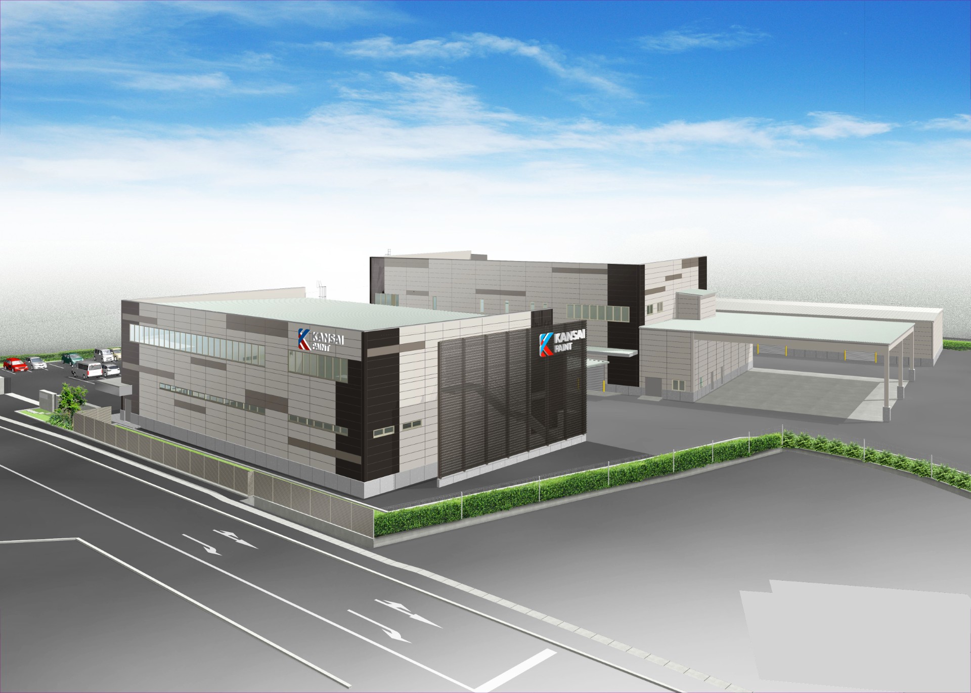 関西ペイント、中部地区に新調色工場建設 | WEB塗料報知